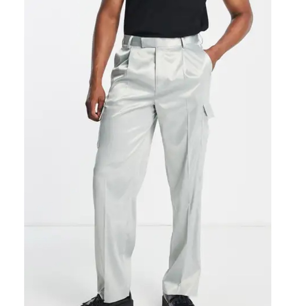 Men's mint green Cargo Pants